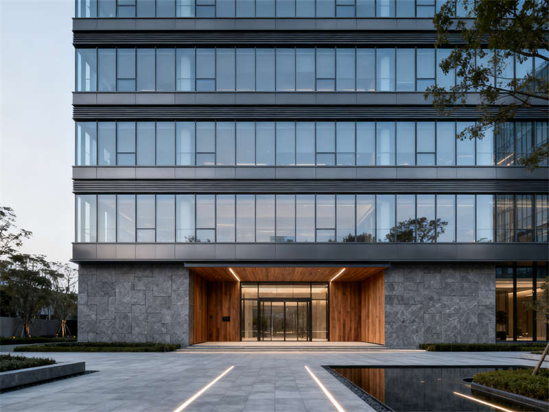 合肥辦公樓裝修：以簡約質(zhì)感設(shè)計筑高效商務空間